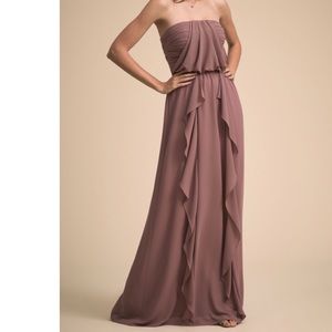 BHLDN cove dress in - violet grey